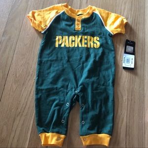 NWT Green Bay Packers bodysuit